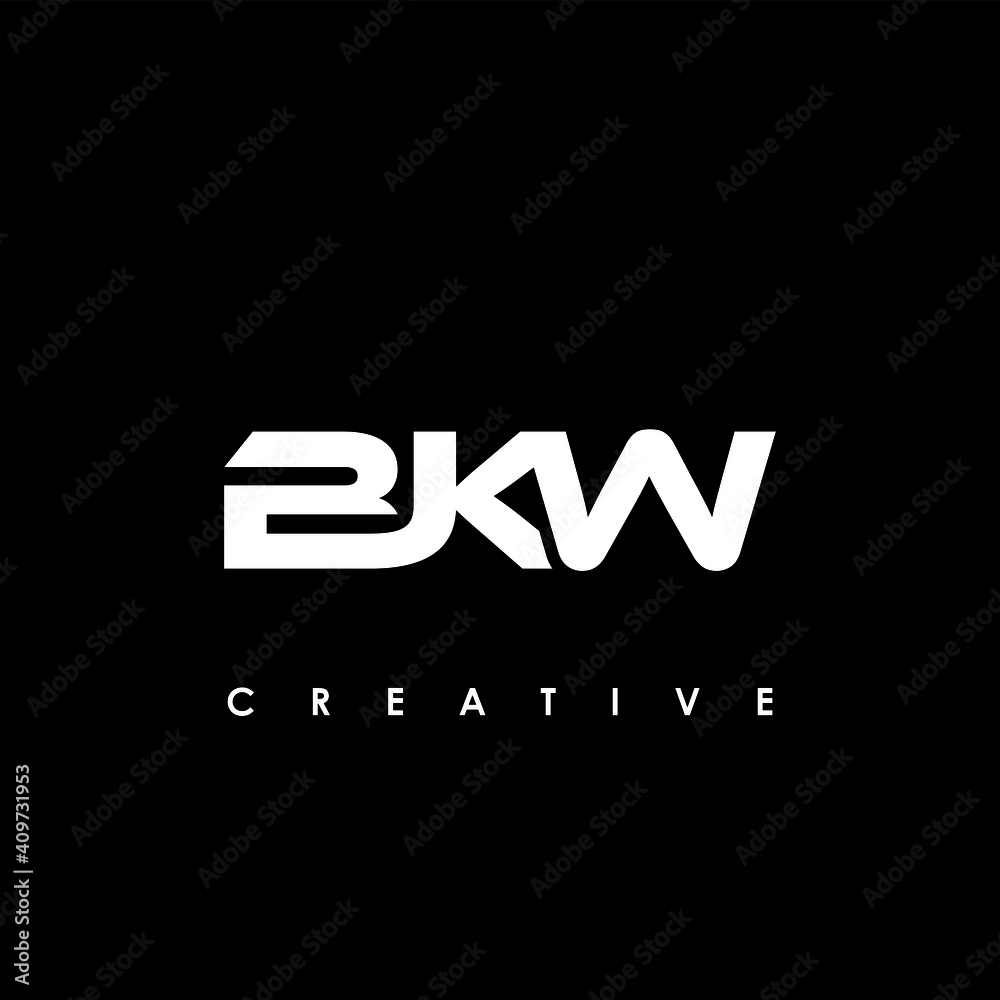BKW Letter Initial Logo Design Template Vector Illustration BKW Letter Initial Logo Design Template Vector Illustration