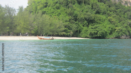 Beutifull Island beach in Krabi Thailand