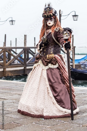 Mask in carnival of Venice