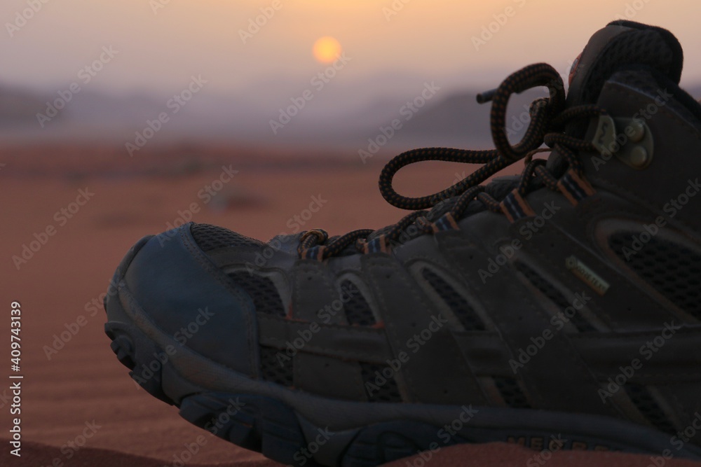 heeled desert boots