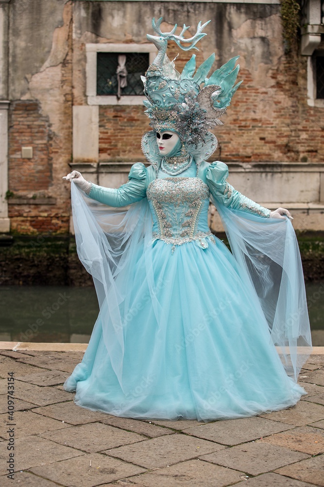 Mask in carnival of Venice