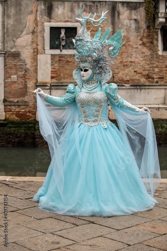 Mask in carnival of Venice