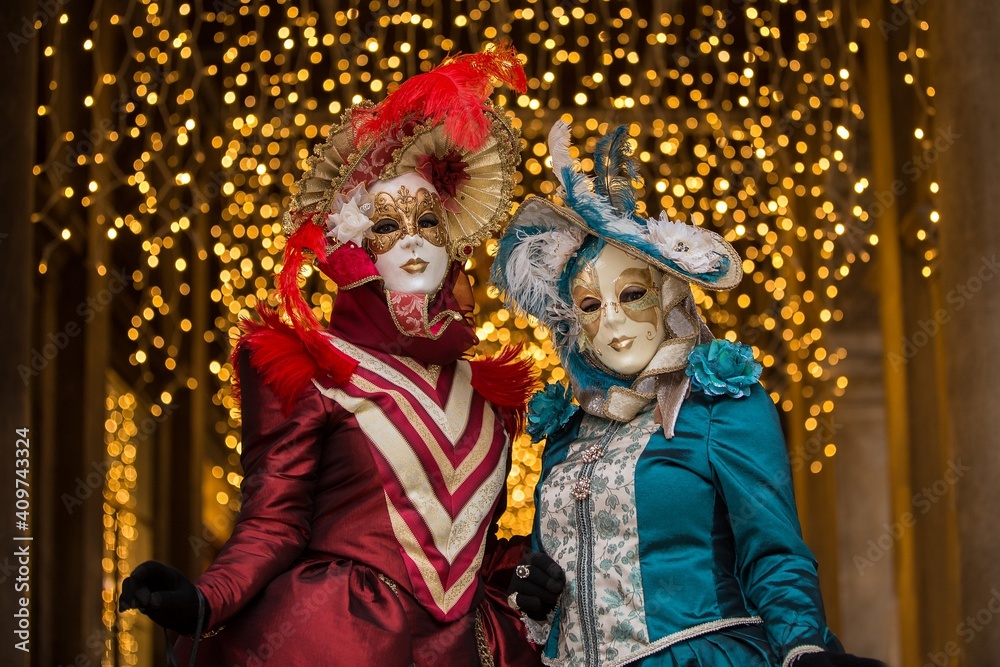 Mask in carnival of Venice Mask in carnival of Venice