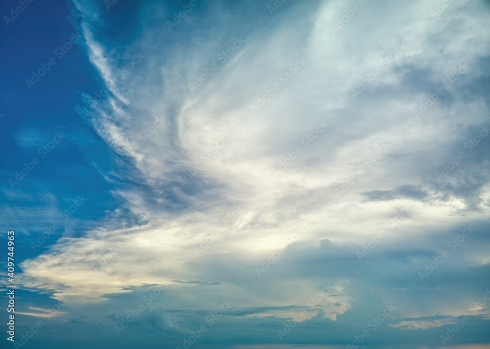 Moody Blue Sky - OcuDrone Aerial Sky Images Moody Blue Sky - OcuDrone Aerial Sky Images