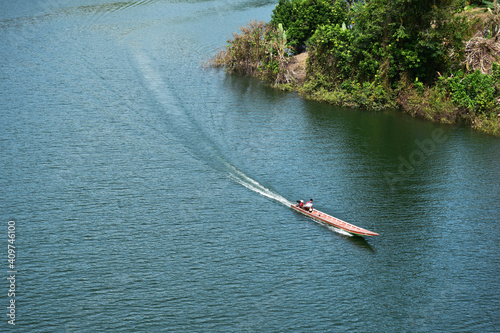 scenery of the reservoir and Bang Lang Dam/Bannang Sata/Yala/Thailand photo