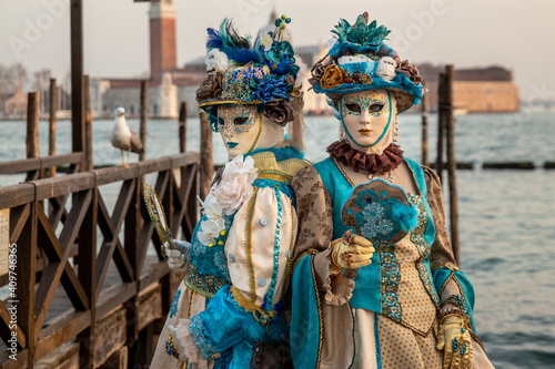 Mask in carnival of Venice