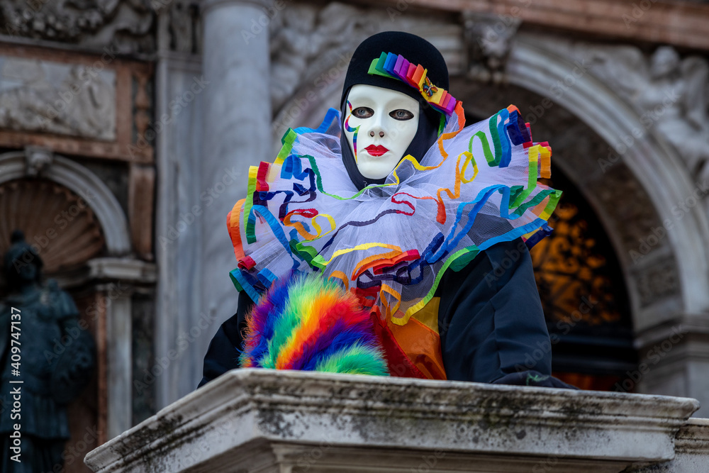Fototapeta premium Mask in carnival of Venice