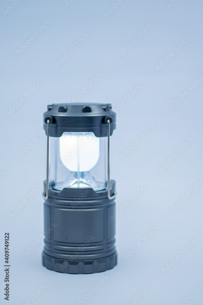 for capm light, lantern. white fluorescent lamp
