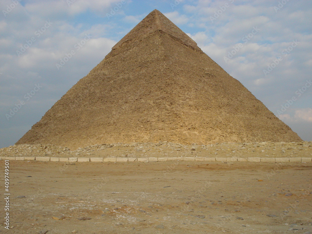 Beautifull Pyramids Giza Cairo Egypt