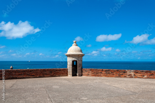 Castillo De San Cristobal Watch Tower, Old San Juan, Puerto Rico