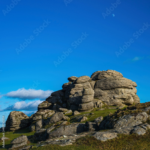 Haytor Rocks, Dartmoor Park, Devon, England, Europe © Maciej Olszewski