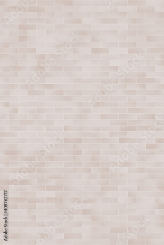 Seamless tiles for interior design. Vintage. Brickwal background. High quality realistic texture. Pink tiles for floor and wall.