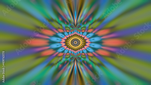 Abstract colorful textured background is symmetrical.