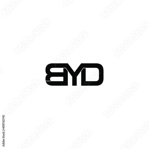 Free Download byd letter original monogram logo design - GFXLoad