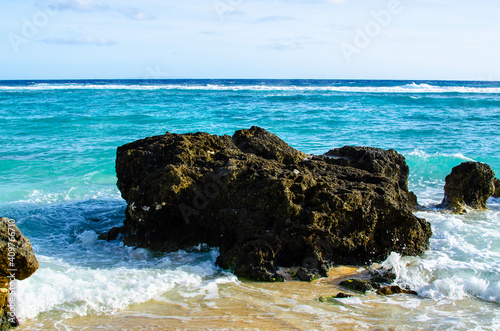 Fototapeta Naklejka Na Ścianę i Meble -  rocks in the sea