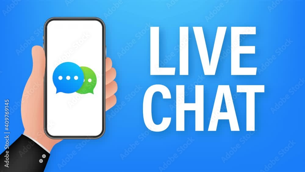 live chat speech bubbles concept. stock illustration. live chat speech bubbles concept. stock illustration.