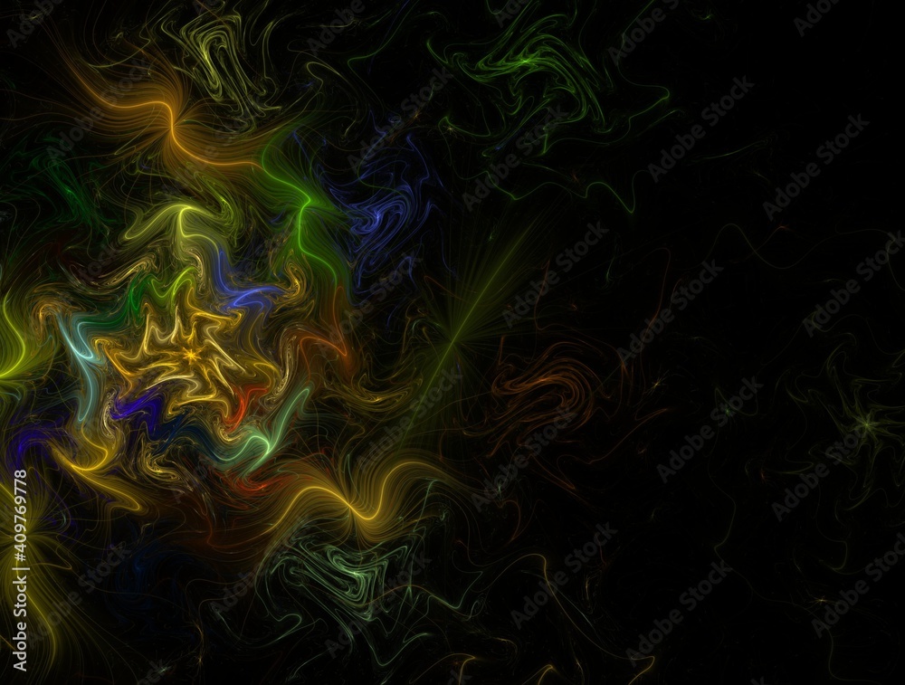 Imaginatory fractal background Image Imaginatory fractal background Image