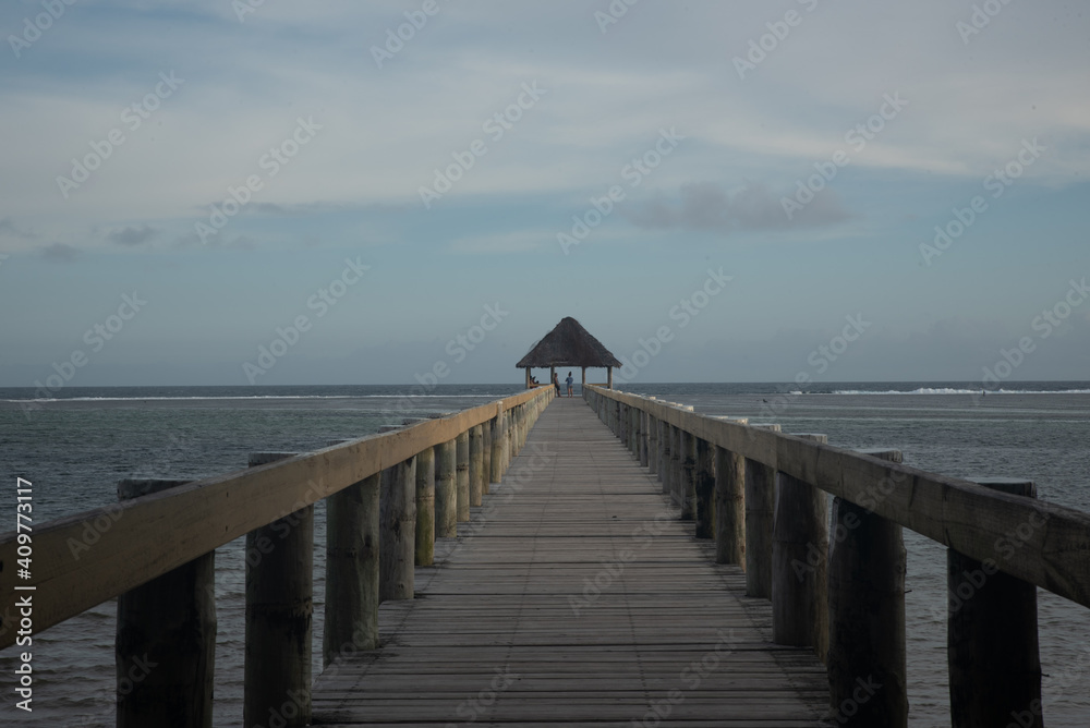 pier on the beach