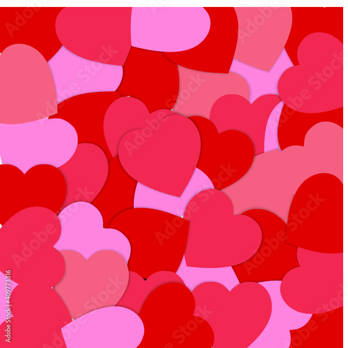Heart pattern background
