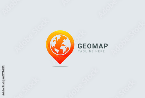 Geomap Gradient Logo 