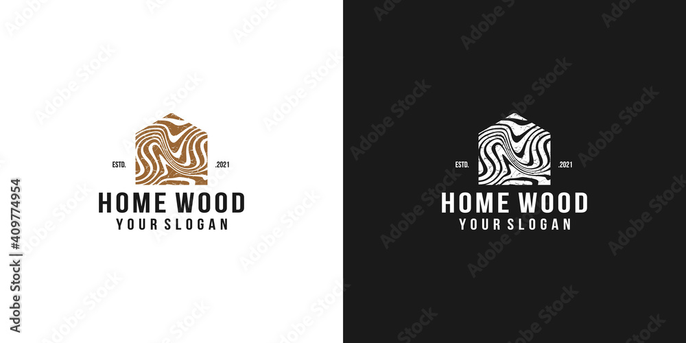 wood house home grain timber lumber vector icon logo design template vintage style wood house home grain timber lumber vector icon logo design template vintage style