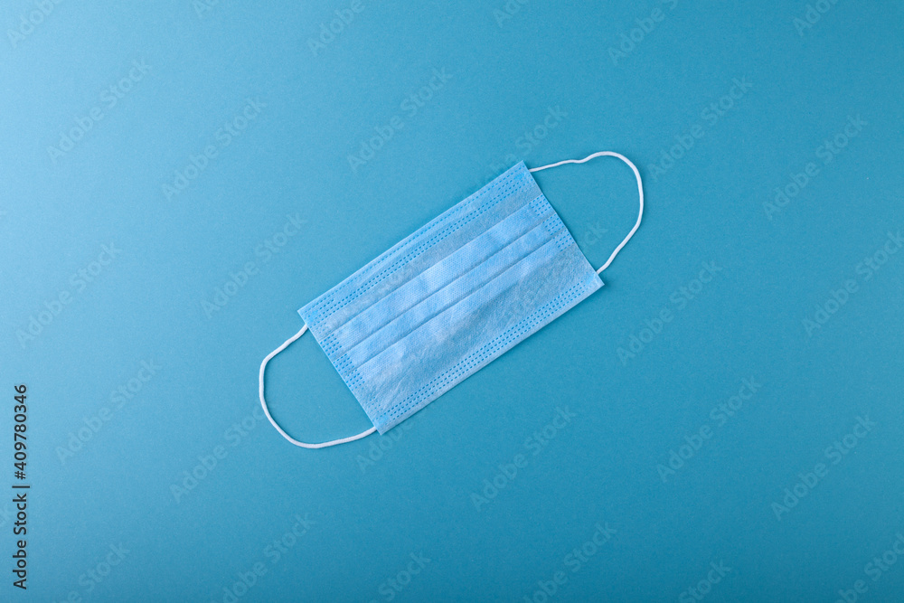 Surgical disposable blue medical masks for stop coronavirus Surgical disposable blue medical masks for stop coronavirus