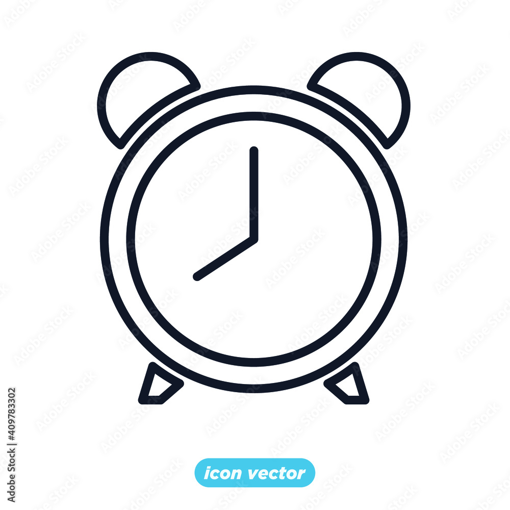 Simple Time icon template color editable. Time Inspection symbol vector sign isolated on white background for graphic and web design. Simple Time icon template color editable. Time Inspection symbol vector sign isolated on white background for graphic and web design.