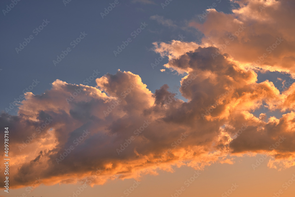 Obraz premium fire in the sky