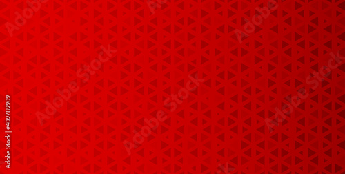 Abstract red triangle pattern background