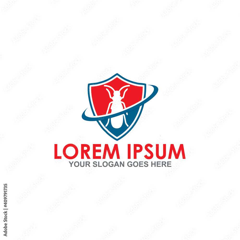 pest control vector , insecticide logo