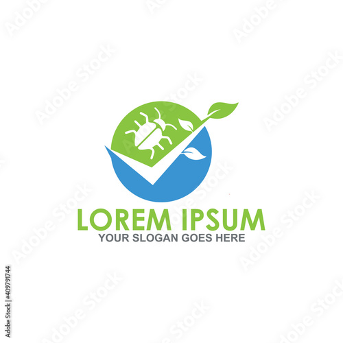 pest control vector , exterminator logo