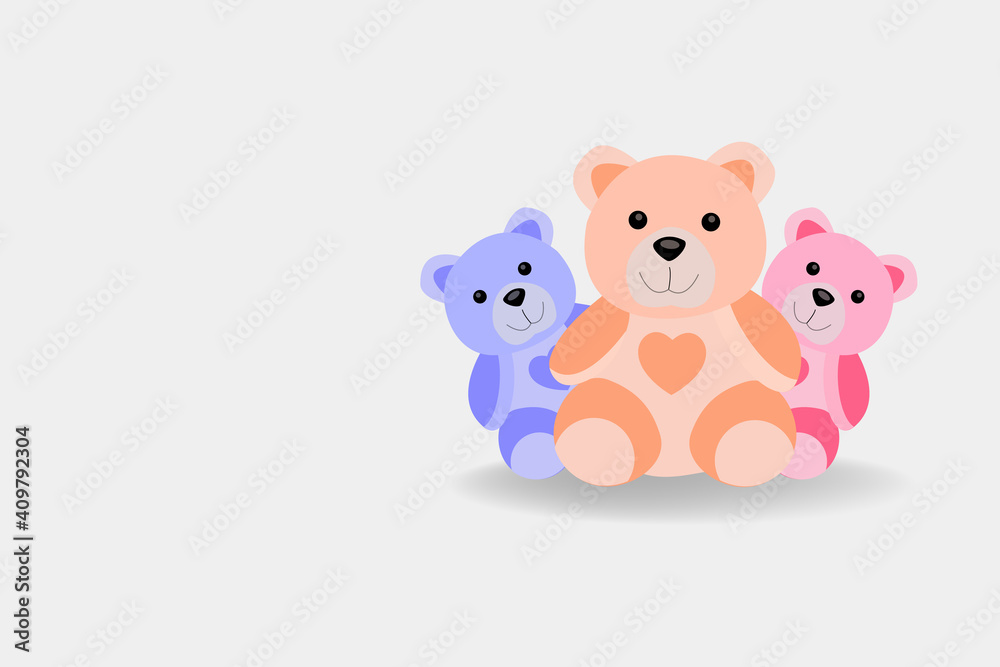 illustration of happy teddy day background with set of cartoon funny colorful teddy bears creative new design for Wallpaper, flyers, invitation, posters, brochure, banners
illustration of happy teddy day background with set of cartoon funny colorful teddy bears creative new design for Wallpaper, flyers, invitation, posters, brochure, banners