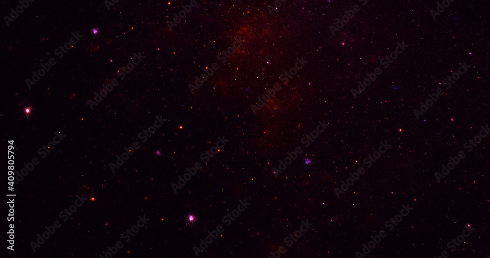 Fototapeta premium 3D rendering abstract multicolor fractal light background