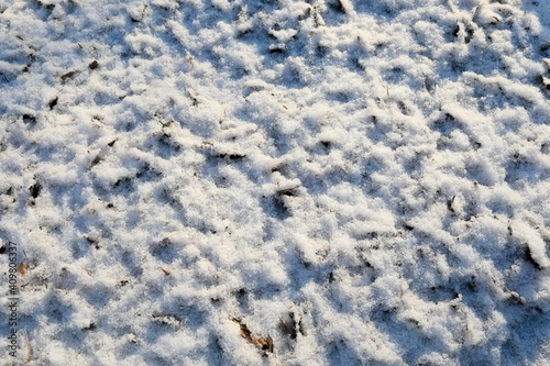 눈 내린 날의 아름다운 풍경