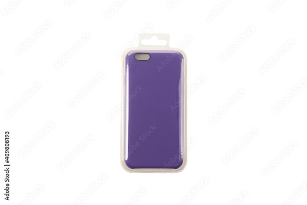 mobile phone cases accessories for smartphone isolated on white background. mobile phone cases accessories for smartphone isolated on white background.