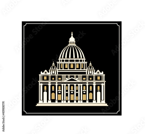 CATHOLIC CHURCH OF SAN PIETRO ROME ITALIAN HISTORICAL ARTISTIC MONUMEN