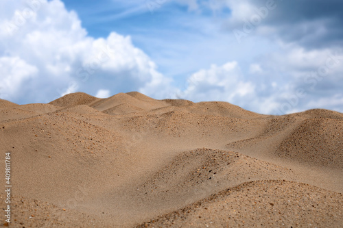 sand dunes and sky