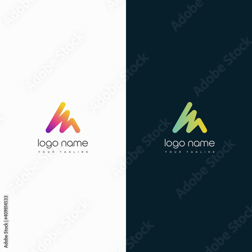 mountain sunrise and sunset icon symbol logo design concept