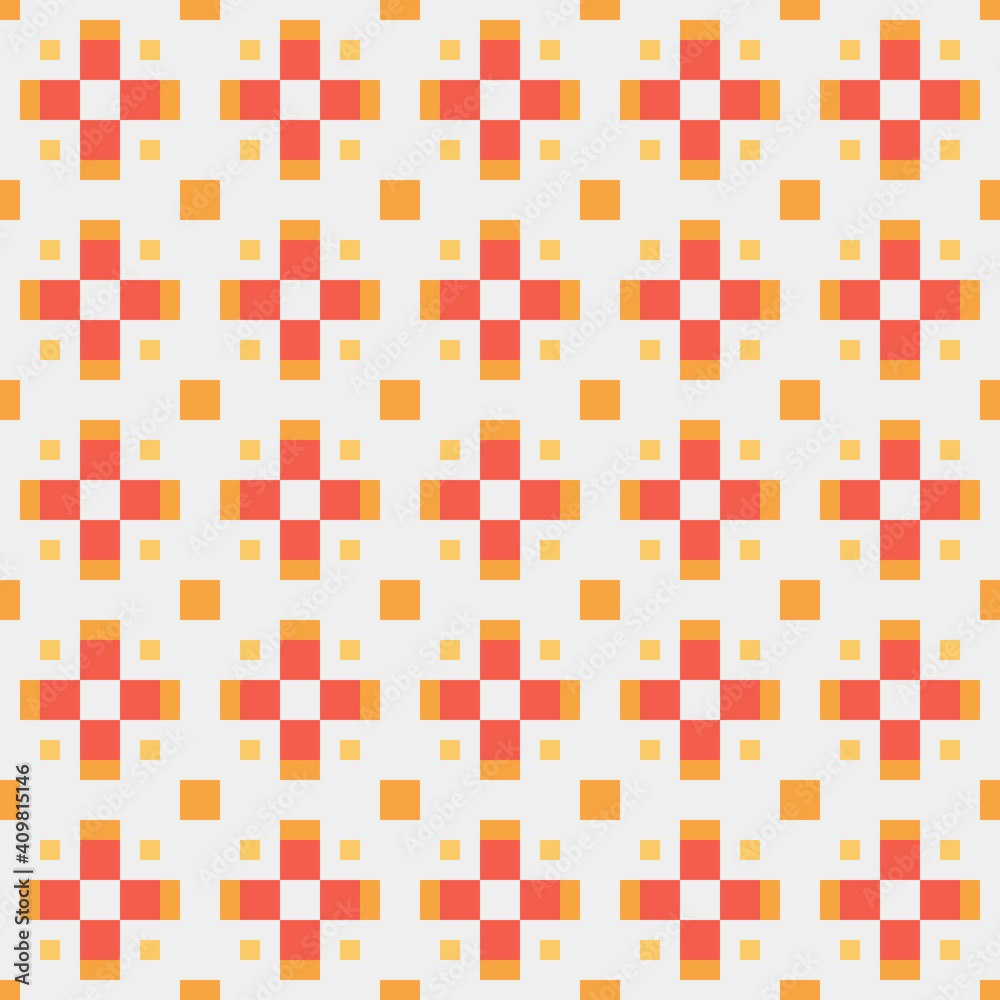 Abstract Cross Pattern generative computational art illustration Abstract Cross Pattern generative computational art illustration