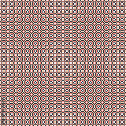 Abstract Cross Pattern generative computational art illustration