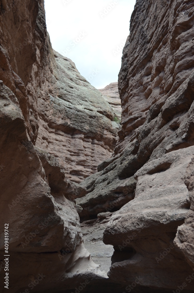 Narrow Passage in San Lorenzo Canyon, N.M.