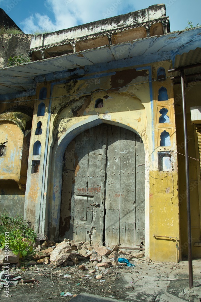 An old door somewhere in North India.
