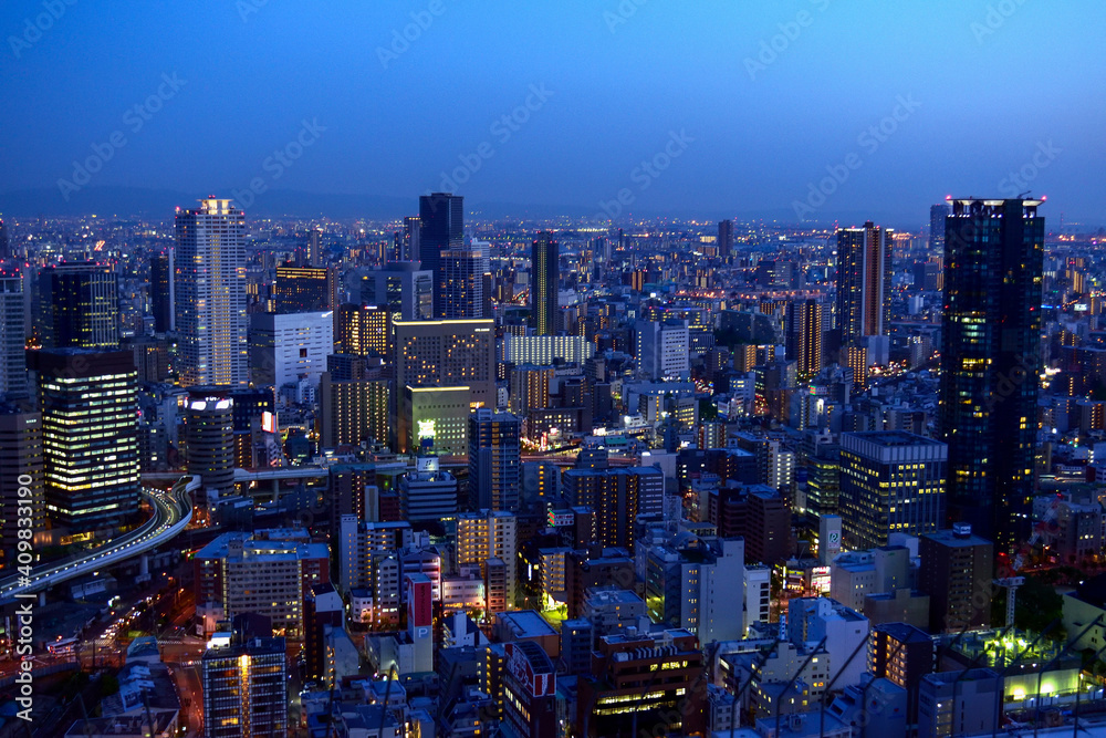 Fototapeta premium 大阪の夜景