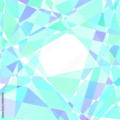 abstract blue, green and lilac geometric background