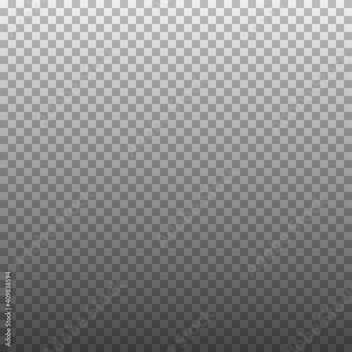 Square transparent background with gradient effect. Vector