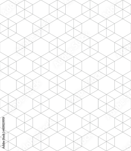 seamless simple geometric pattern on a white background