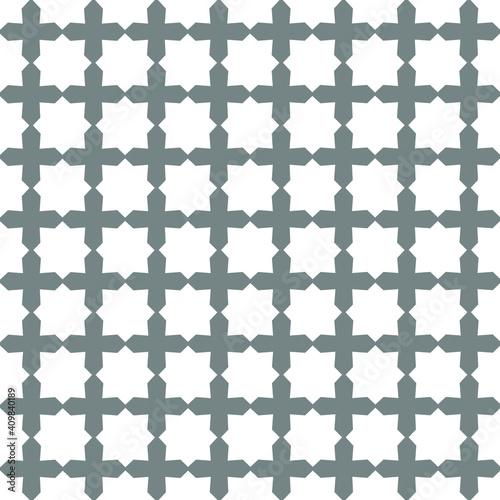 Gray and white seamless geometric pattern