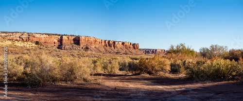 Fotografie Butler Wash Road, Combs Ridge, Bears Ears National Monument near Bluff, Utah at