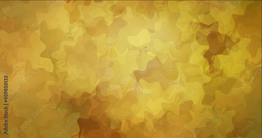 4K looping dark yellow video with memphis shapes. High-tech clip in abstract style with random forms. Clip for business commercials. 4096 x 2160, 30 fps.