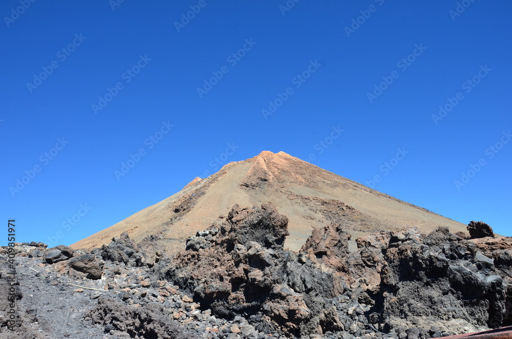 Marvelous view of Mount Teide in Tenerife